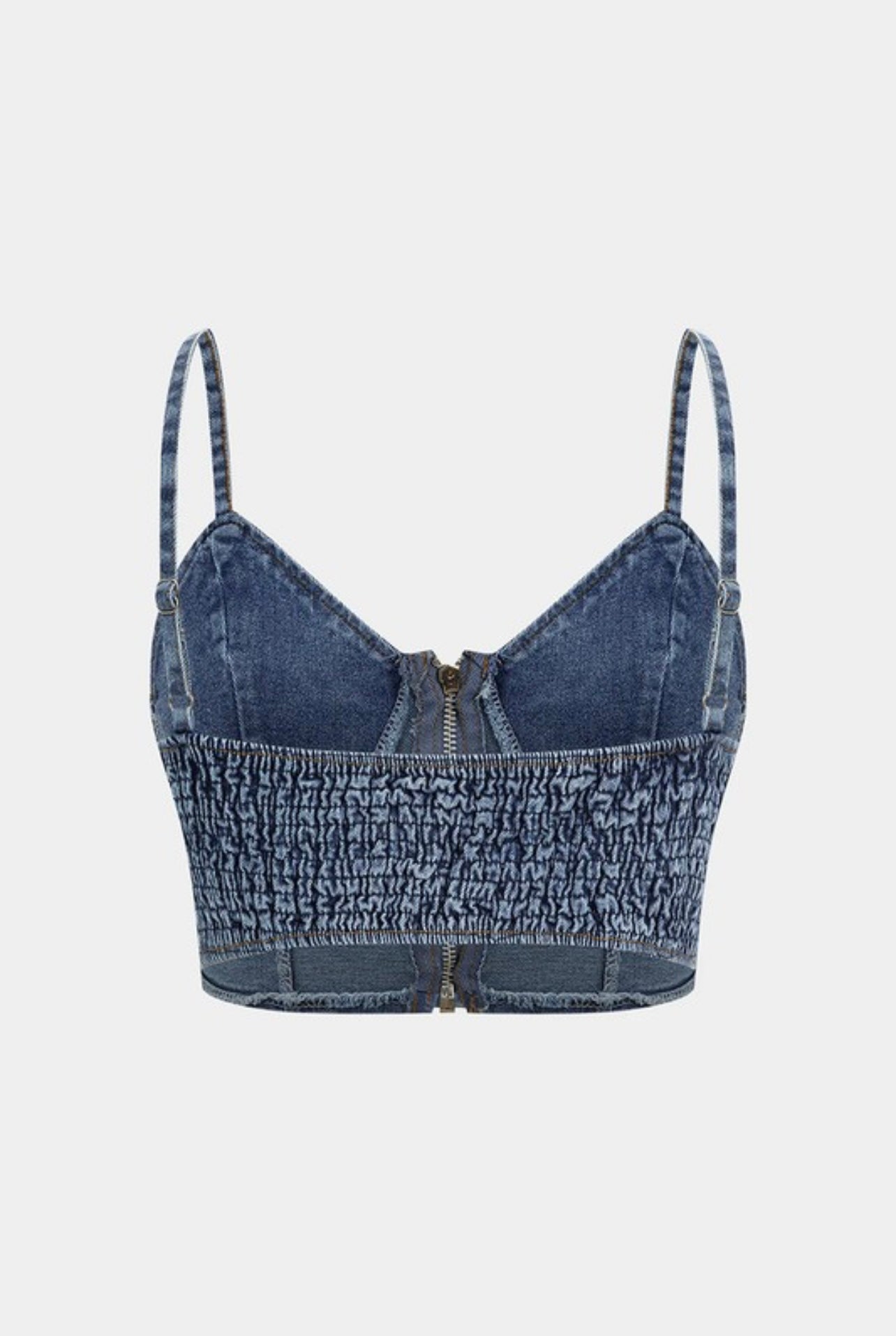Keri Baddie Denim Corset Set