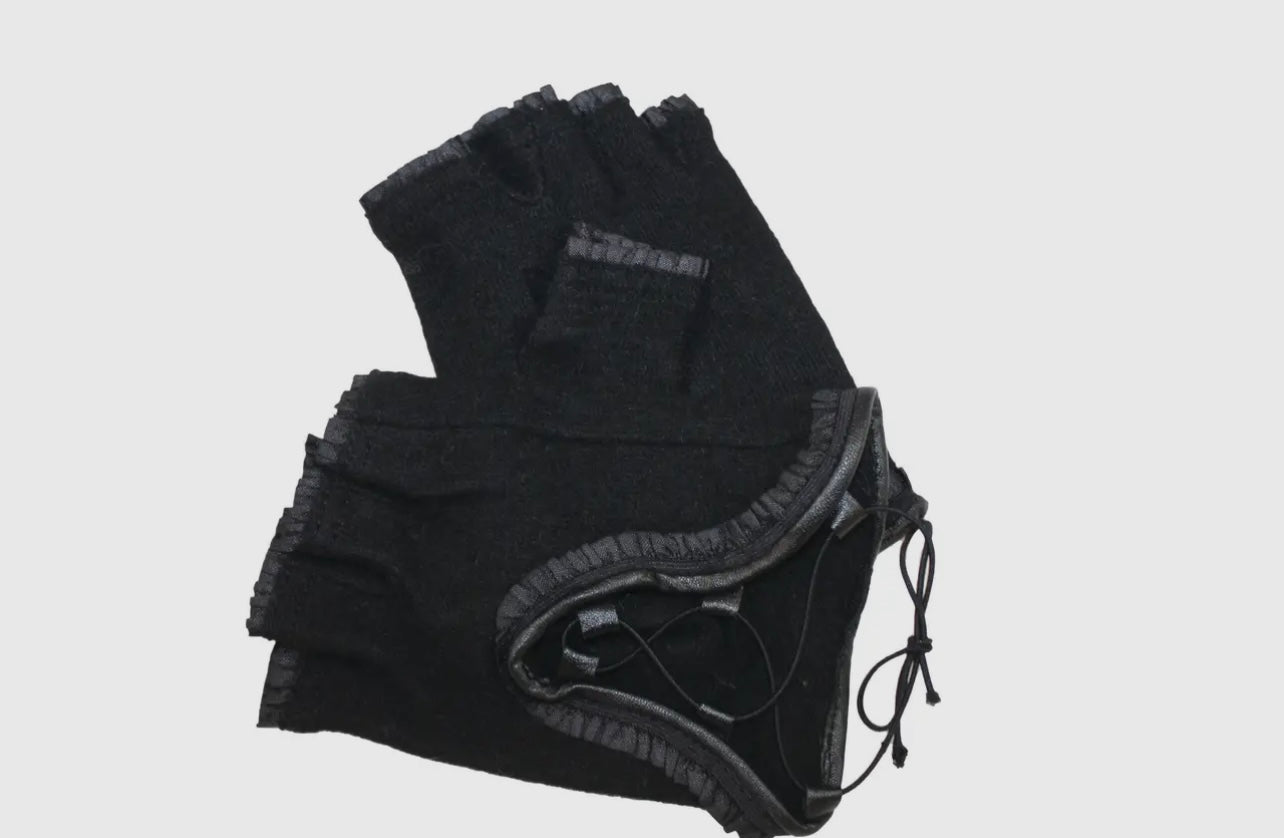 Baddie Corset Fingerless Gloves