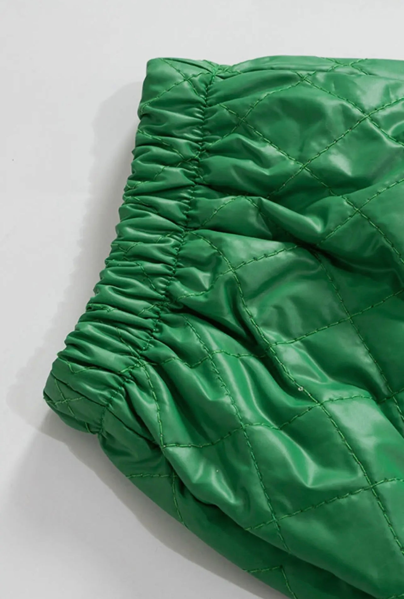 Green Baddie Puff Pants