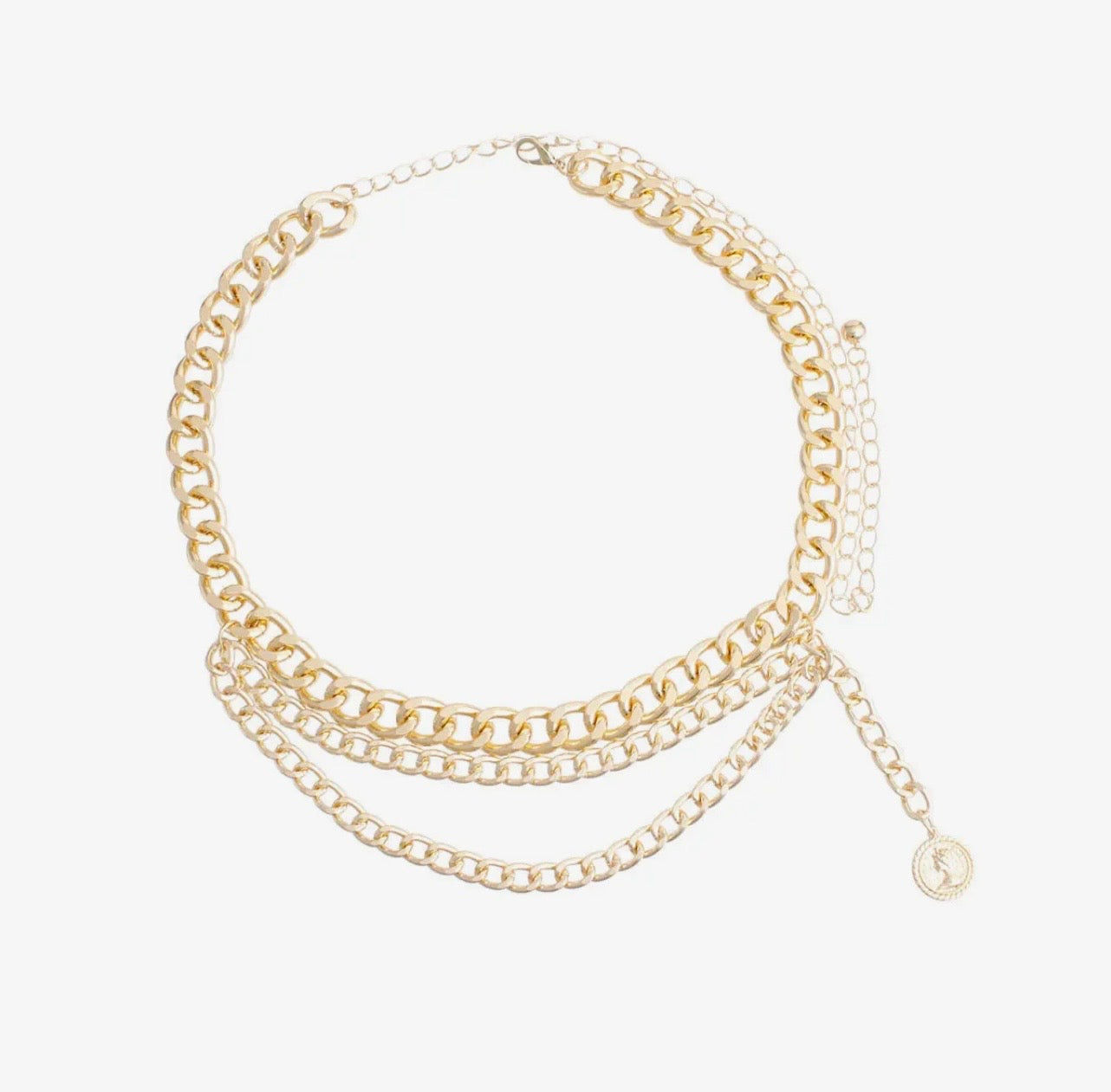 Baddie Luxe Chain Belt