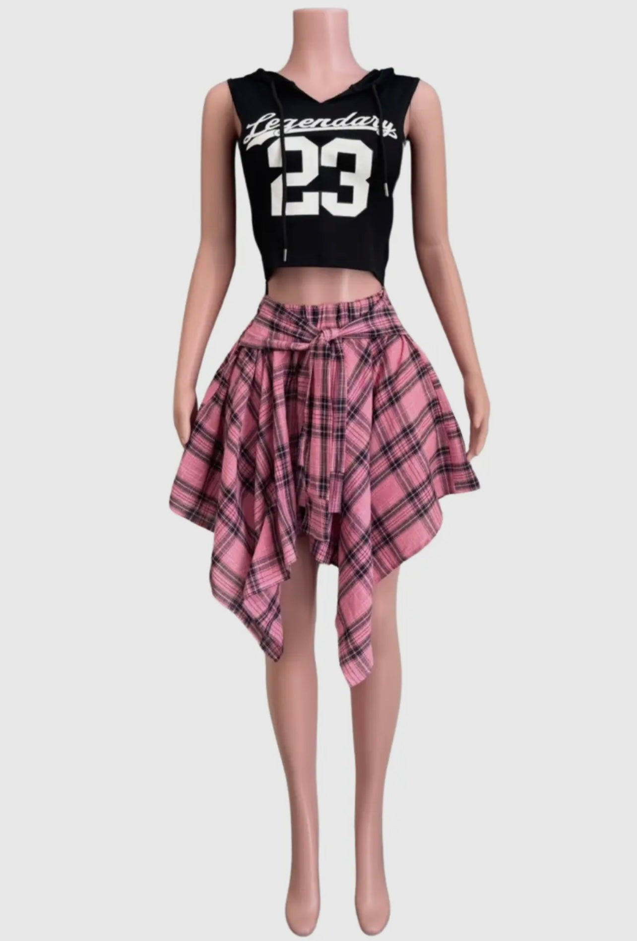 Pasha Handkerchief Baddie Skirt - Baddie Kouture Boutique