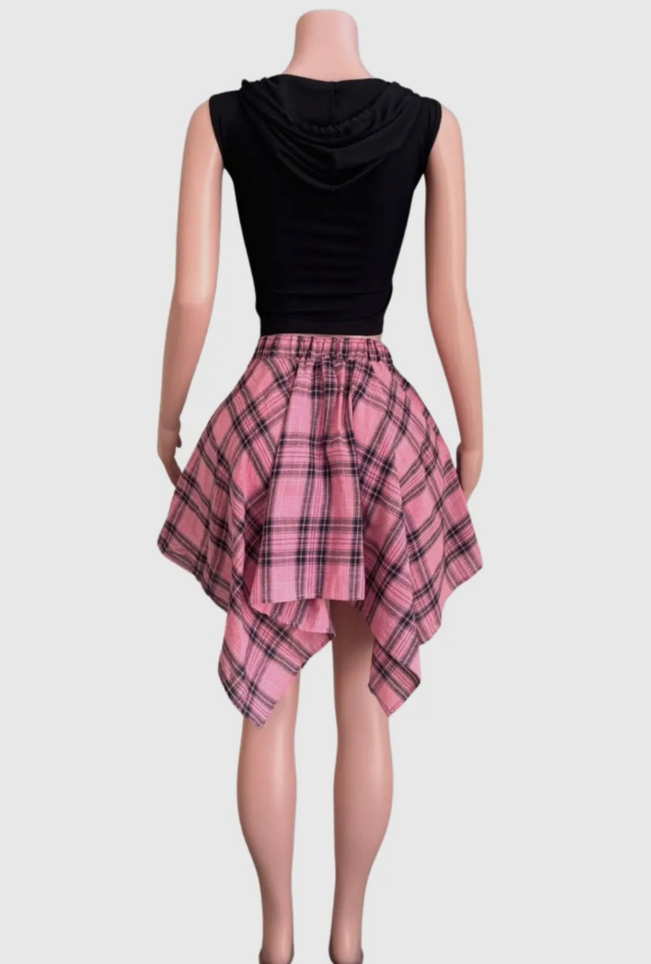 Pasha Handkerchief Baddie Skirt product photo