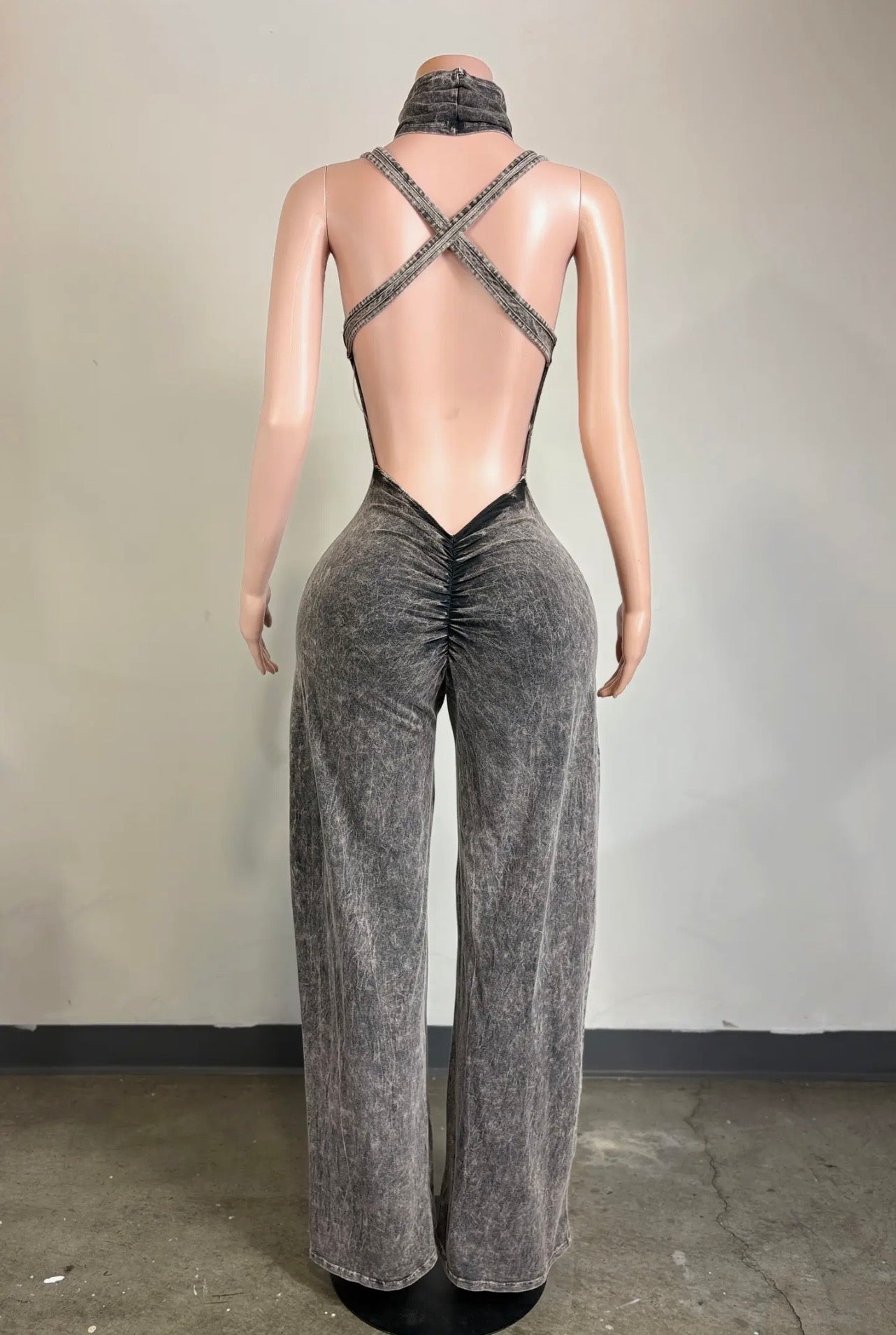 Bad Intentions Baddie Jumpsuit with Headband - Baddie Kouture Boutique