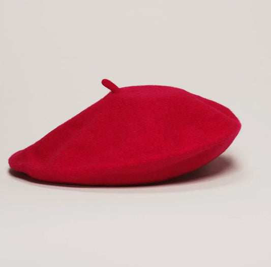 Baddie French Wool Beret - Baddie Kouture Boutique