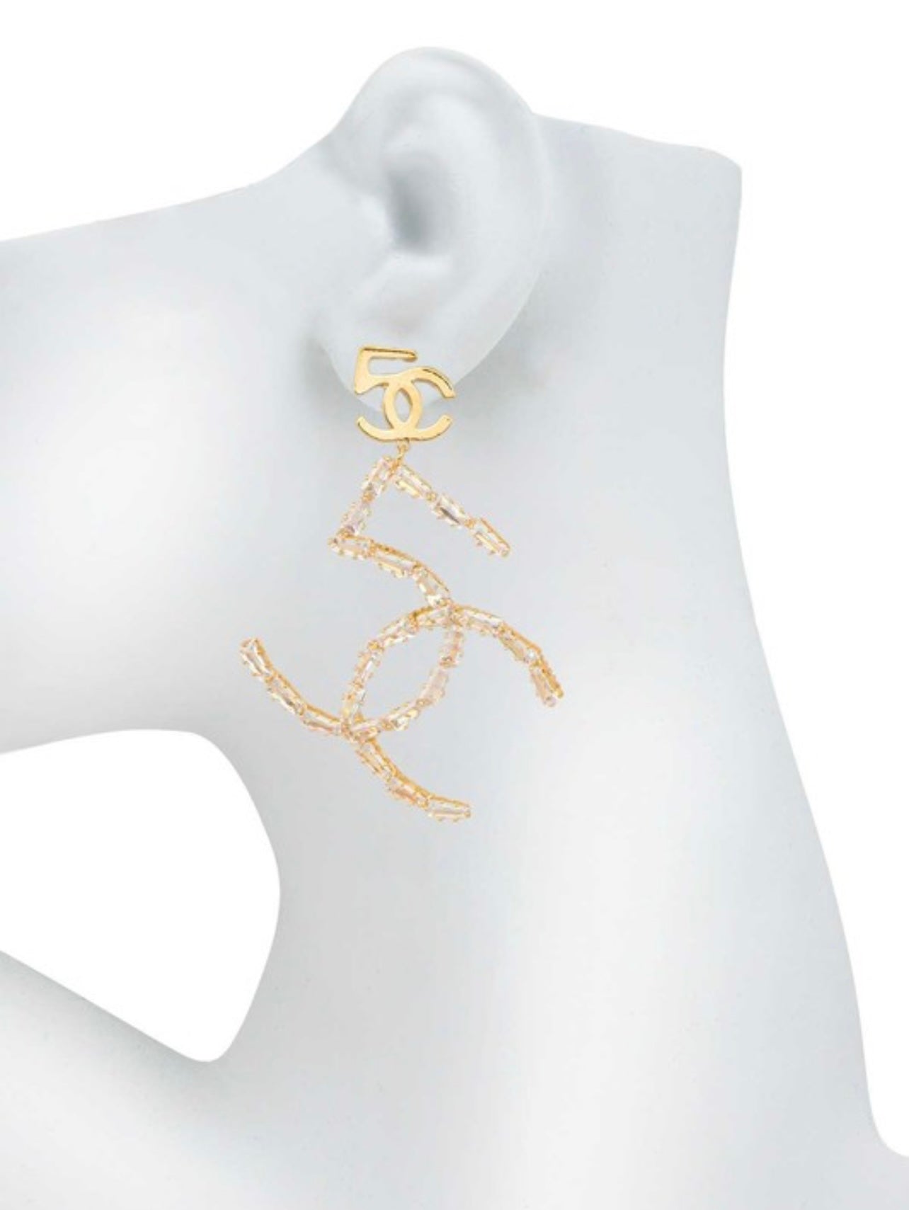 5c Baddie Earrings - Baddie Kouture Boutique