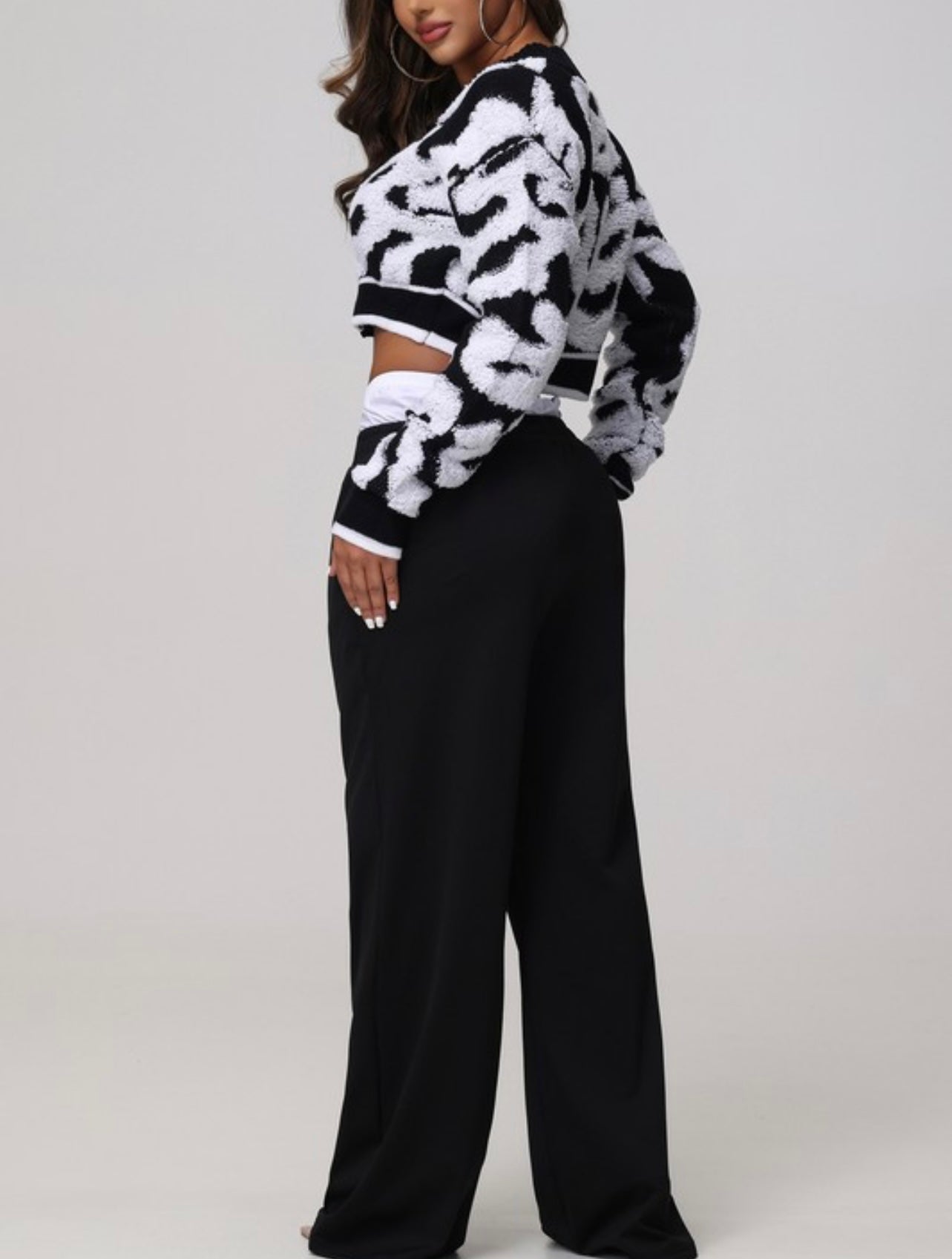 Posh Baddie Double Trouser - Baddie Kouture Boutique