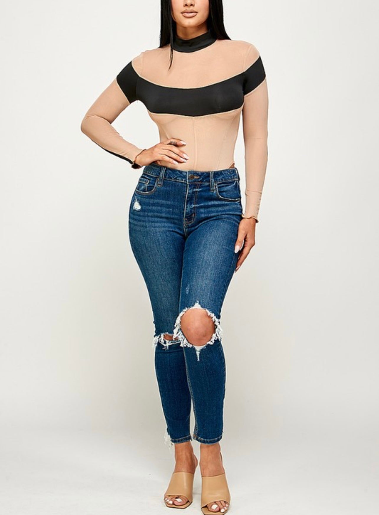 Hot Thang Mesh Baddie Bodysuit - Baddie Kouture Boutique