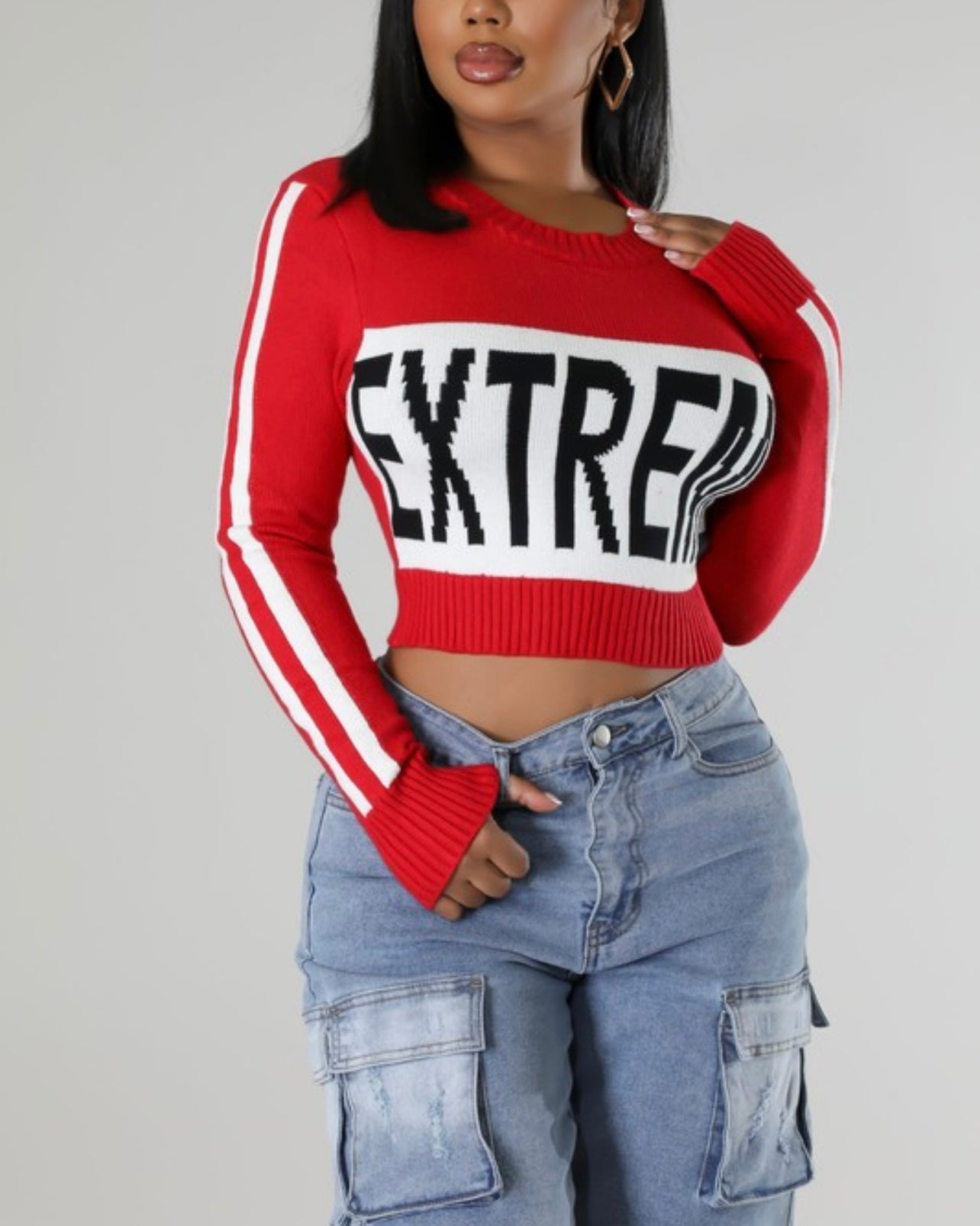 Baddie Extreme Sweater - Baddie Kouture Boutique