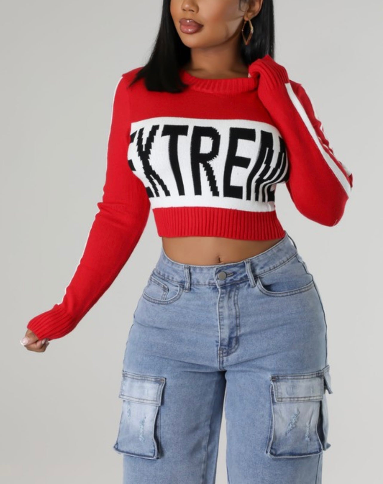 Baddie Extreme Sweater - Baddie Kouture Boutique