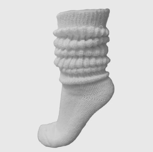 Baddie Thick Heavy Extra Long Slouch Socks - Baddie Kouture Boutique