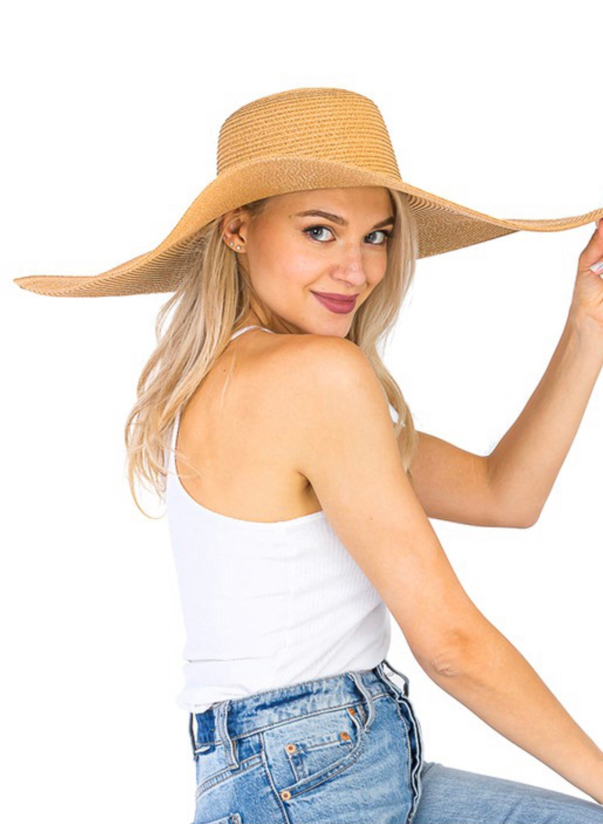 Throw No Shade Baddie Gloss Straw Hat - Baddie Kouture Boutique