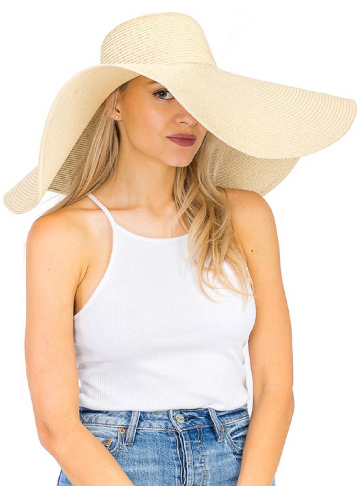 Throw No Shade Baddie Gloss Straw Hat - Baddie Kouture Boutique