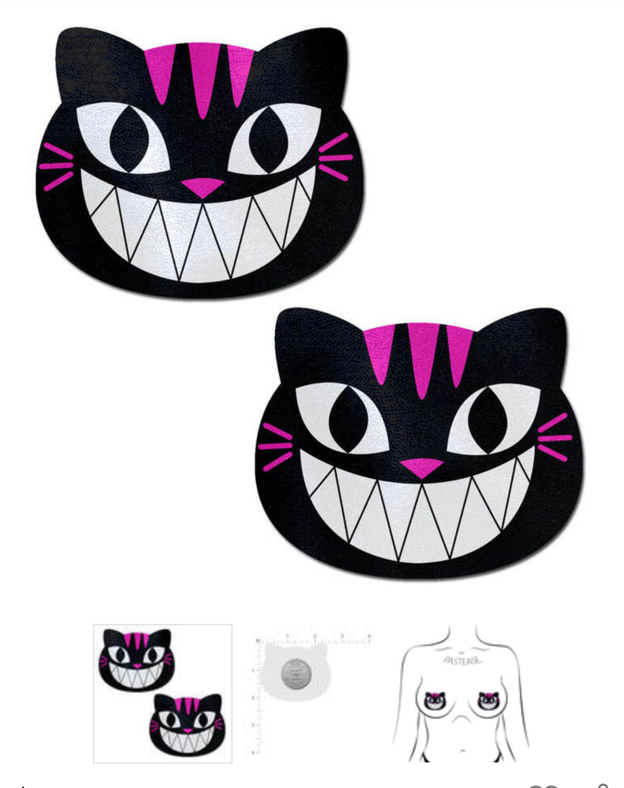 Pu**y Talk Nipple Pastie - Baddie Kouture Boutique