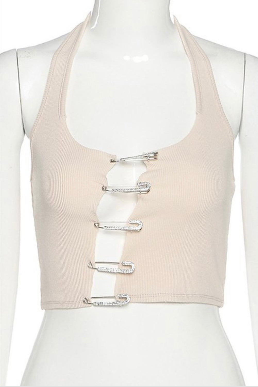 Pin Up Baddie Crop Top - Baddie Kouture Boutique
