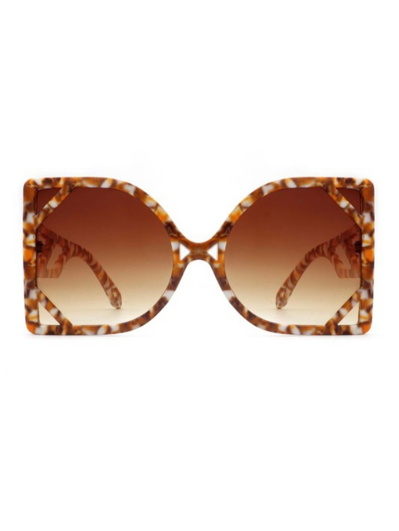 Baddie Princess Square Oversize Glasses - Baddie Kouture Boutique