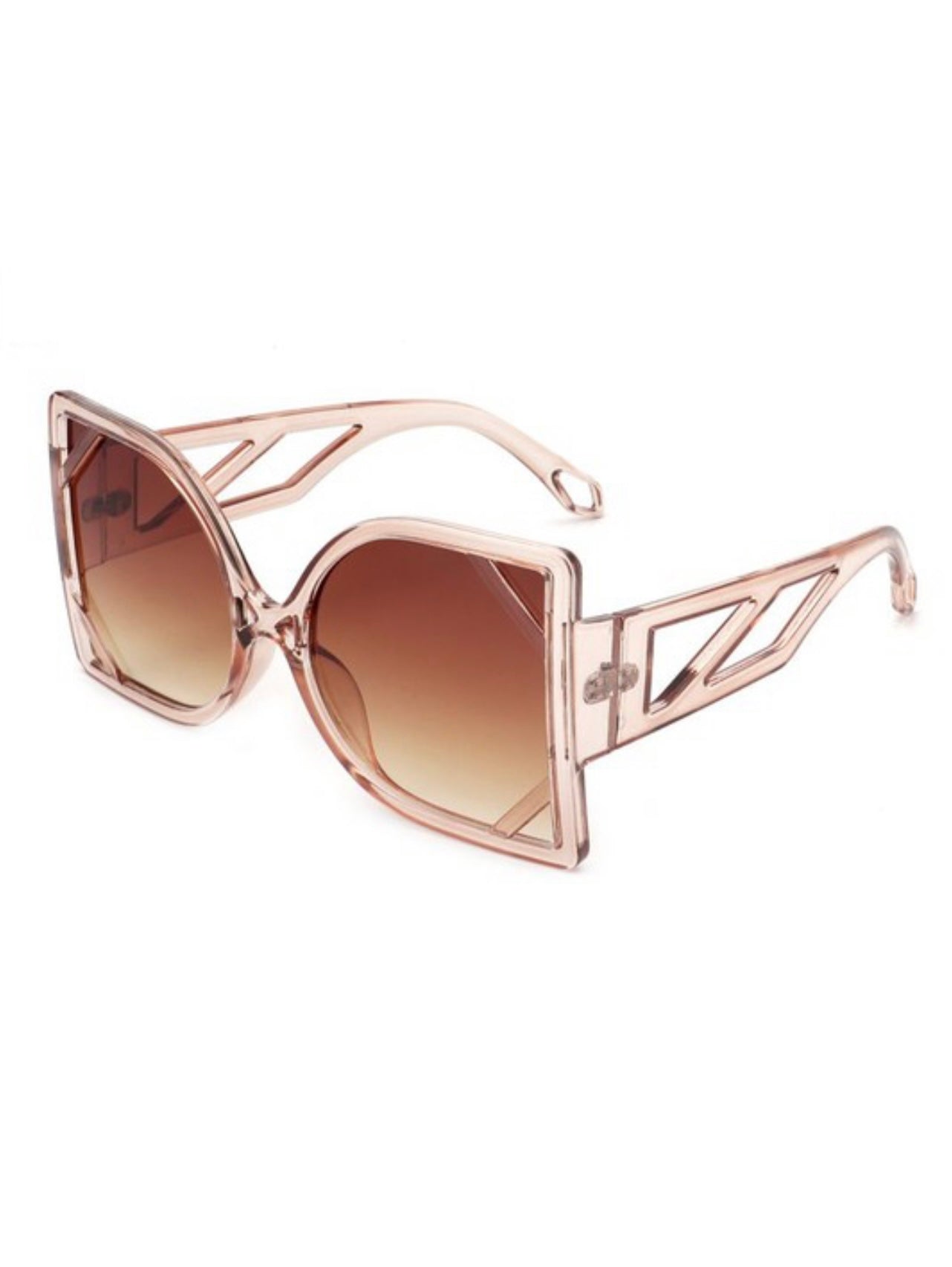 Baddie Princess Square Oversize Glasses - Baddie Kouture Boutique