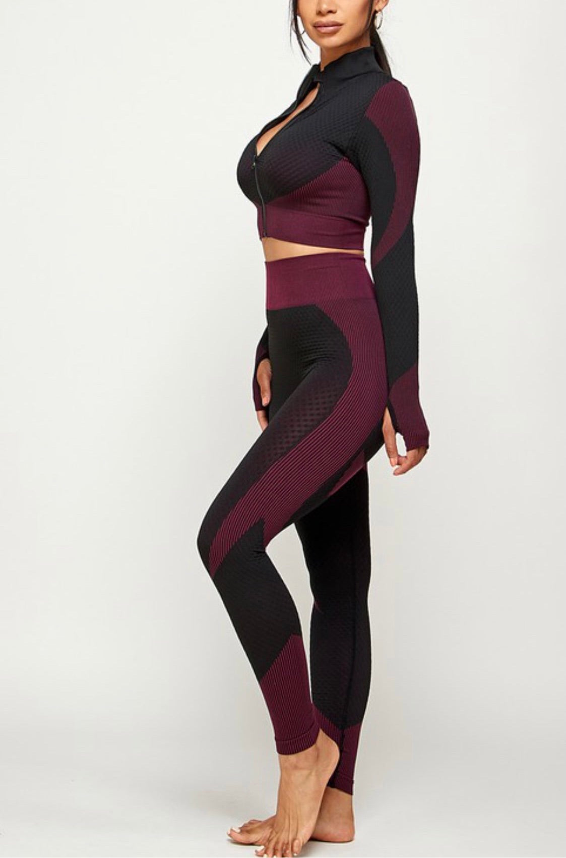 Yandi  Baddie Legging Sports Set - Baddie Kouture Boutique
