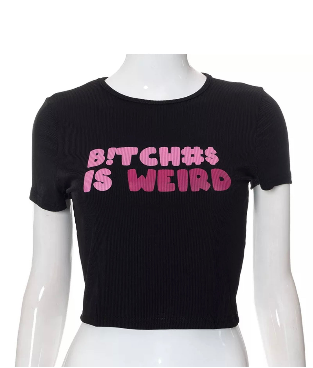 B!TCH#$ Weird Baddie Shirt with Purse Set - Baddie Kouture Boutique