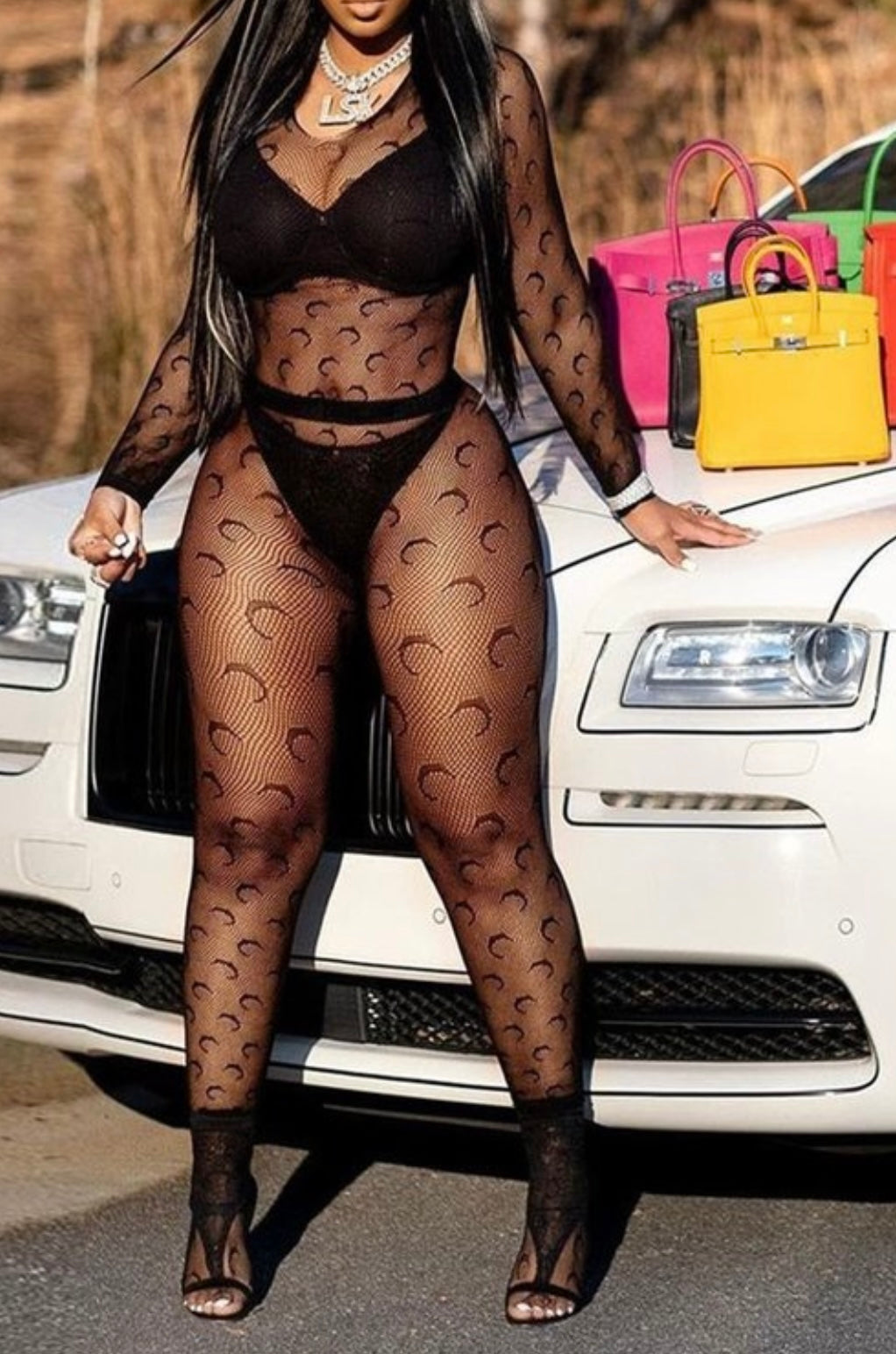Mesh Me Please Baddie Set - Baddie Kouture Boutique
