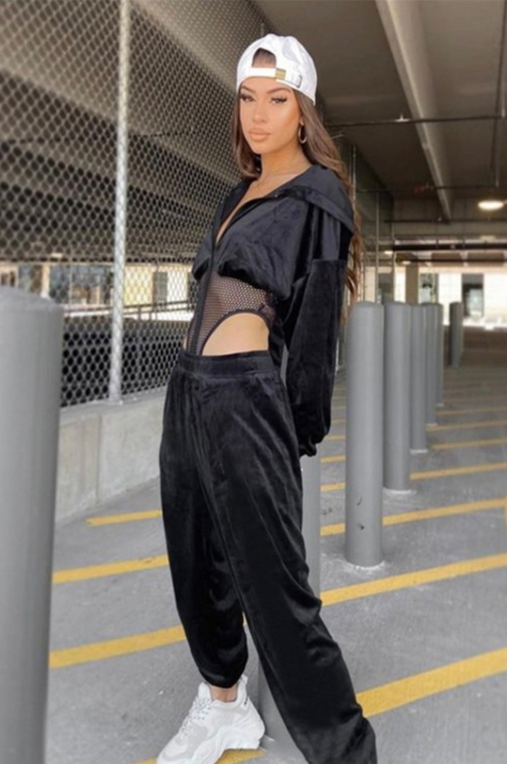 Natalia Baddie Velour Set - Baddie Kouture Boutique