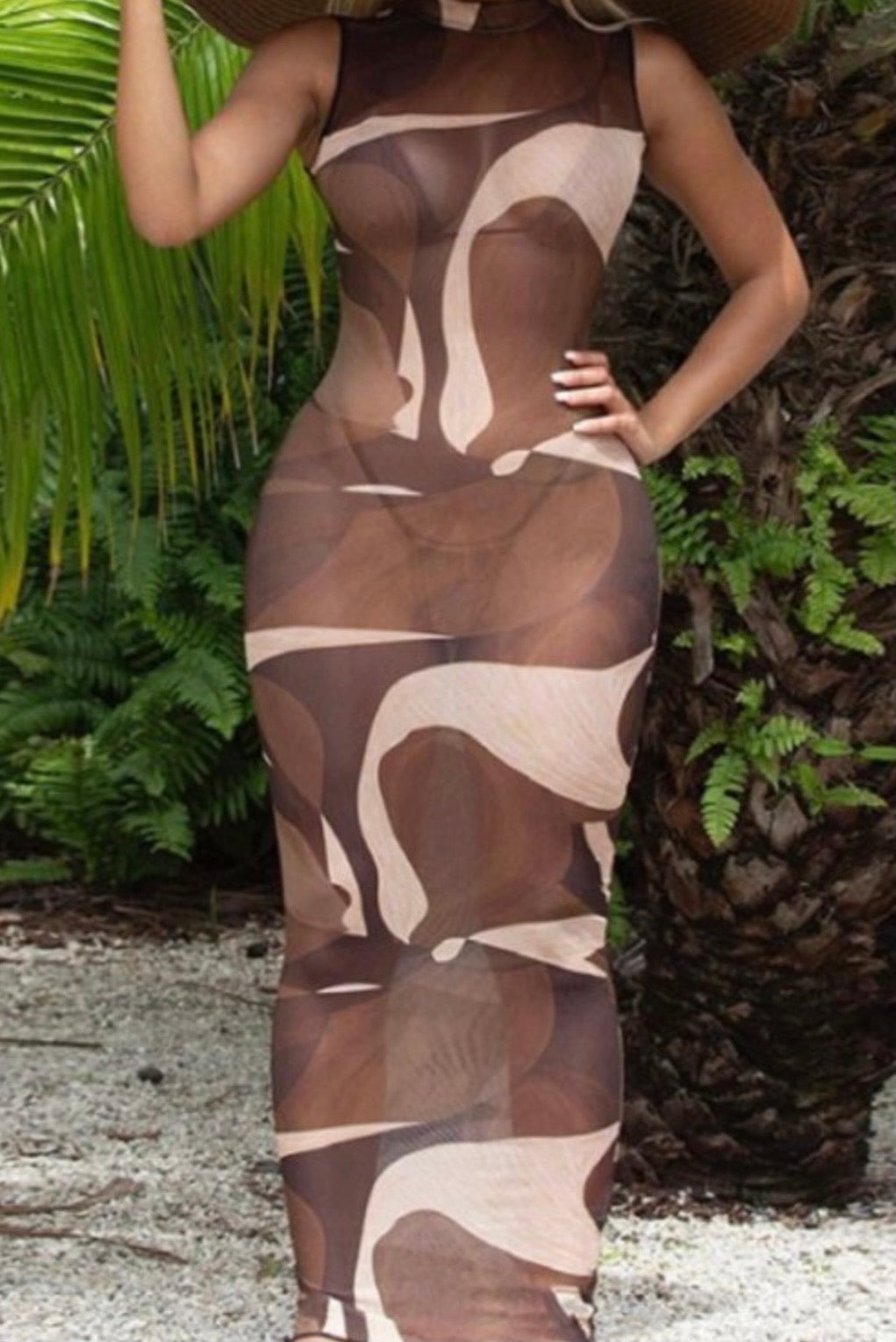 Royal Baddie Mesh Dress - Baddie Kouture Boutique