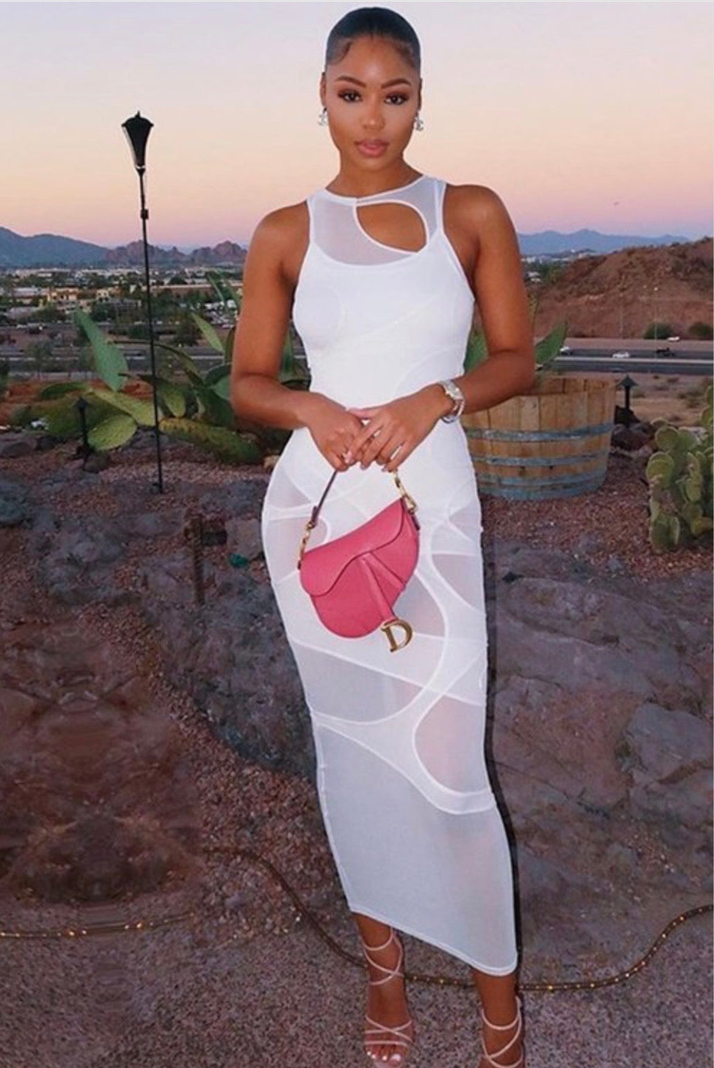 Pure Baddie Mesh Dress - Baddie Kouture Boutique