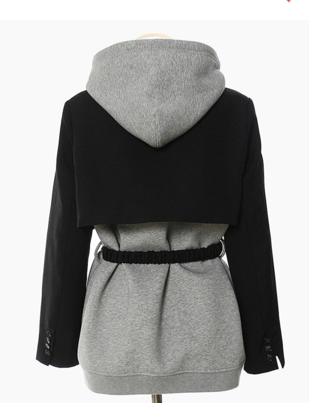 Madonna Baddie Hooded Blazer Jacket - Baddie Kouture Boutique