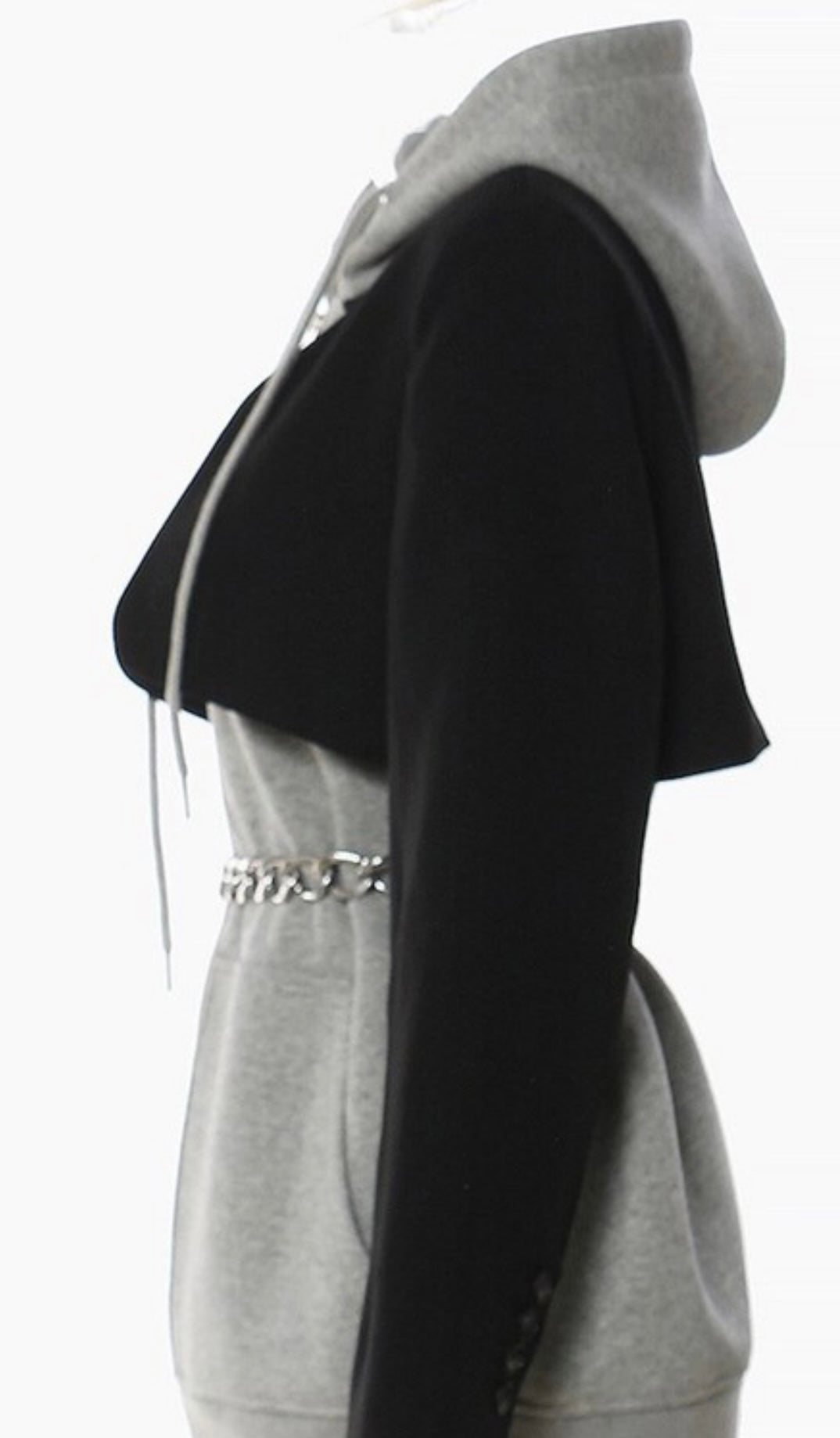 Madonna Baddie Hooded Blazer Jacket - Baddie Kouture Boutique