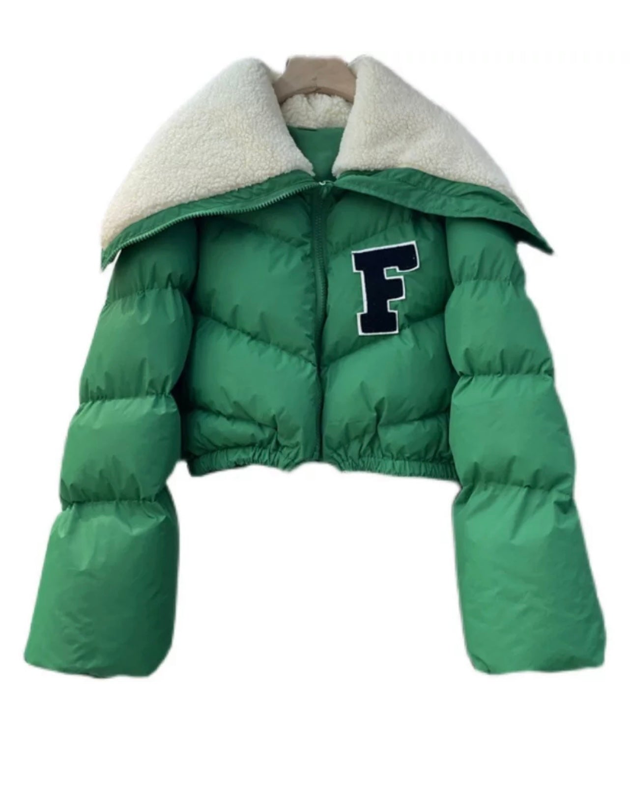 F Baddie Puffer Jacket - Baddie Kouture Boutique