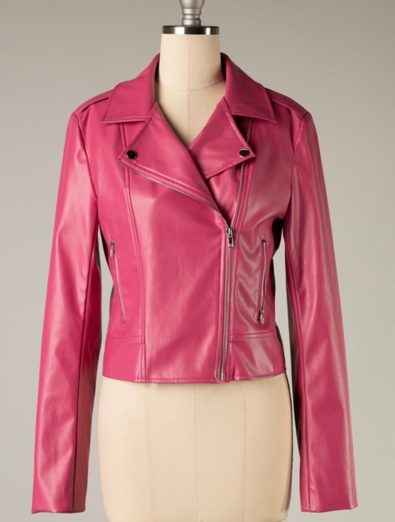 Roseus Baddie Leather Jacket - Baddie Kouture Boutique