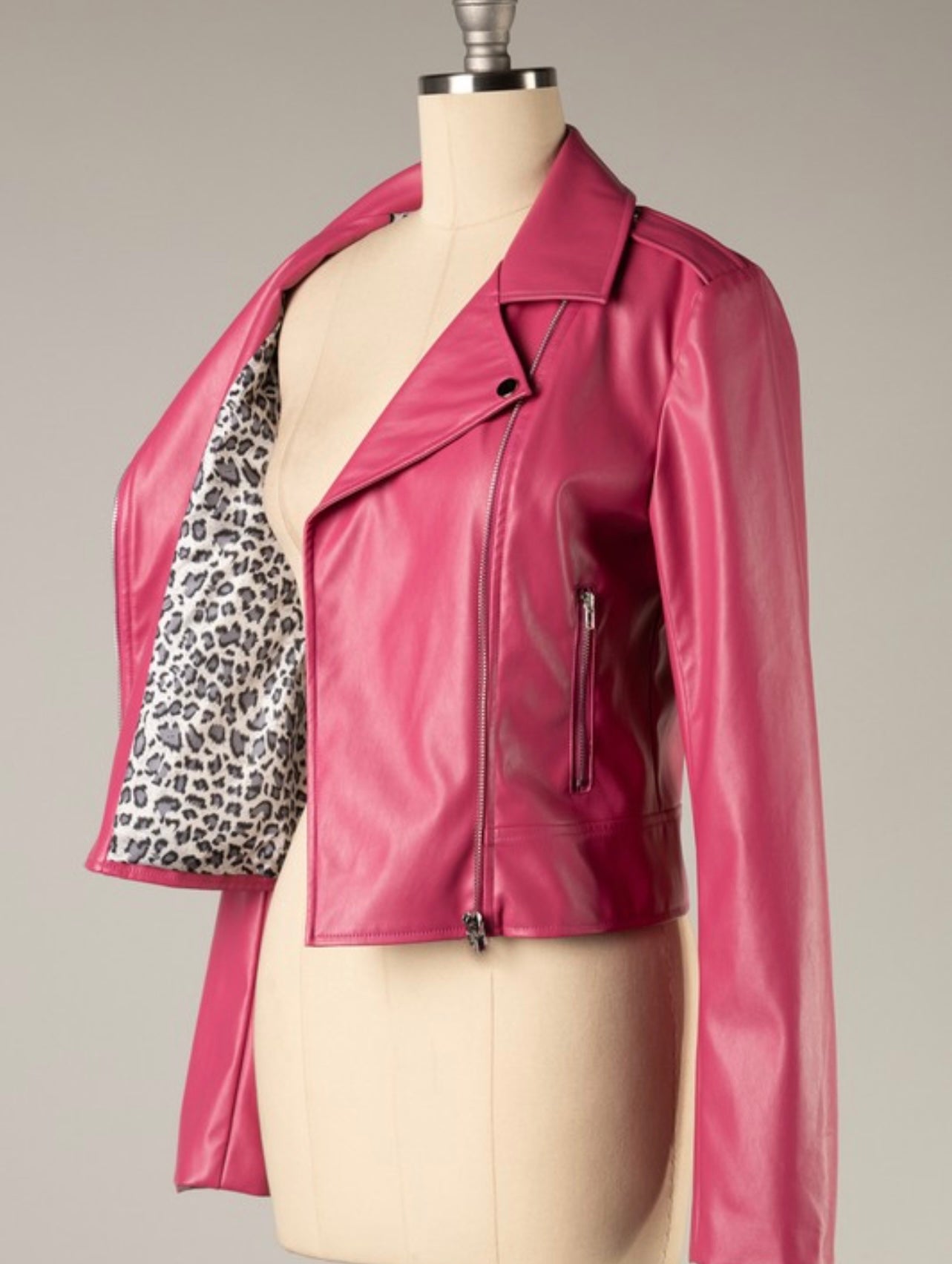 Roseus Baddie Leather Jacket - Baddie Kouture Boutique
