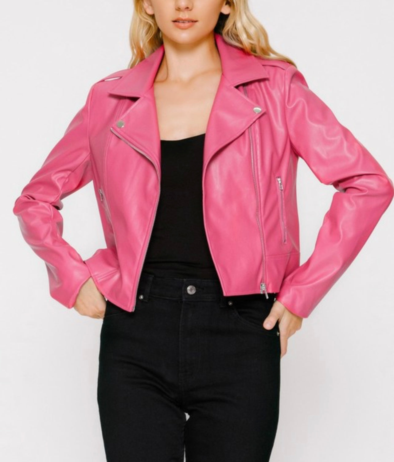 Roseus Baddie Leather Jacket - Baddie Kouture Boutique