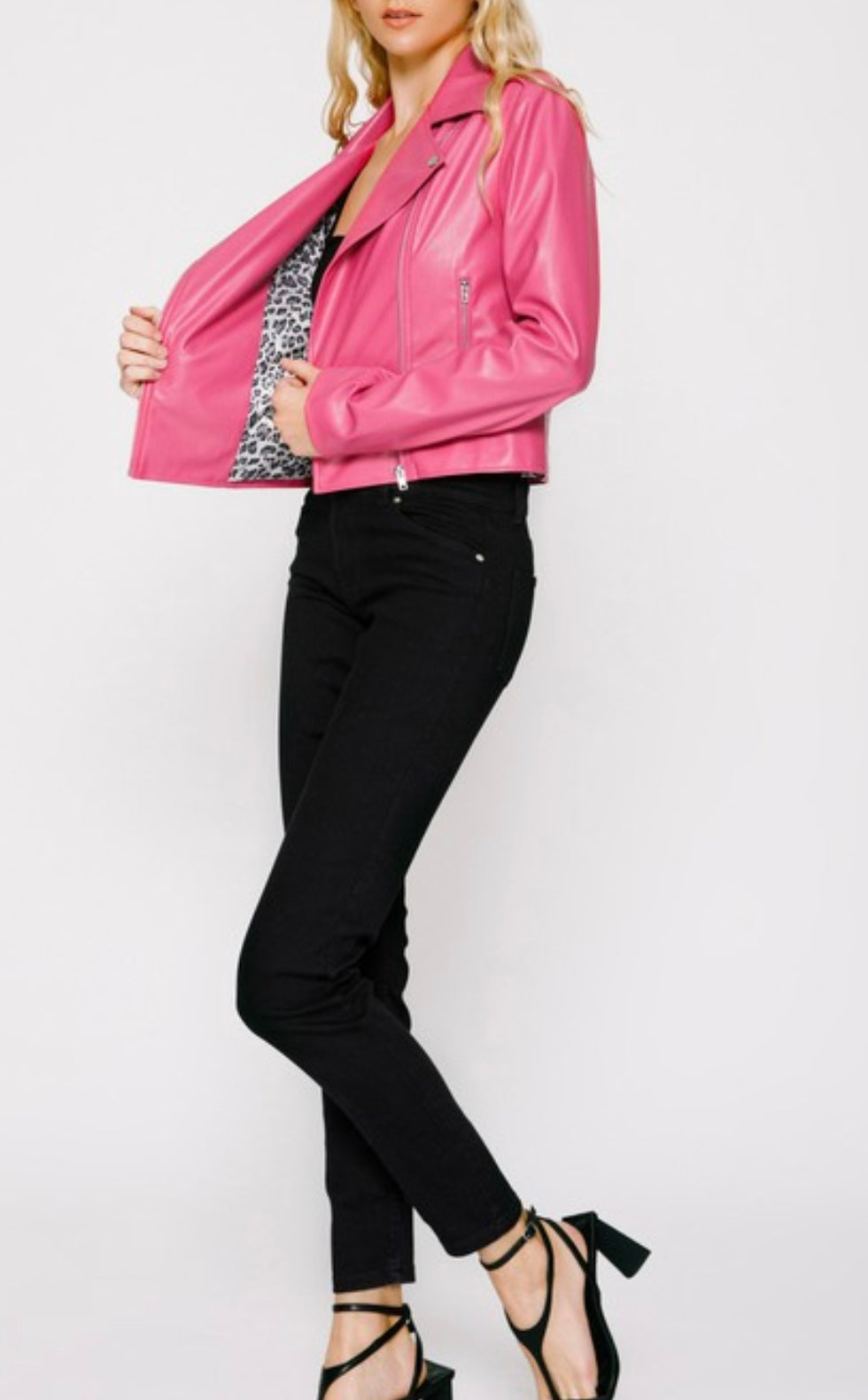Roseus Baddie Leather Jacket - Baddie Kouture Boutique