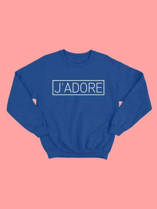Nipsey Blue J’ADORE Sweater - Baddie Kouture Boutique