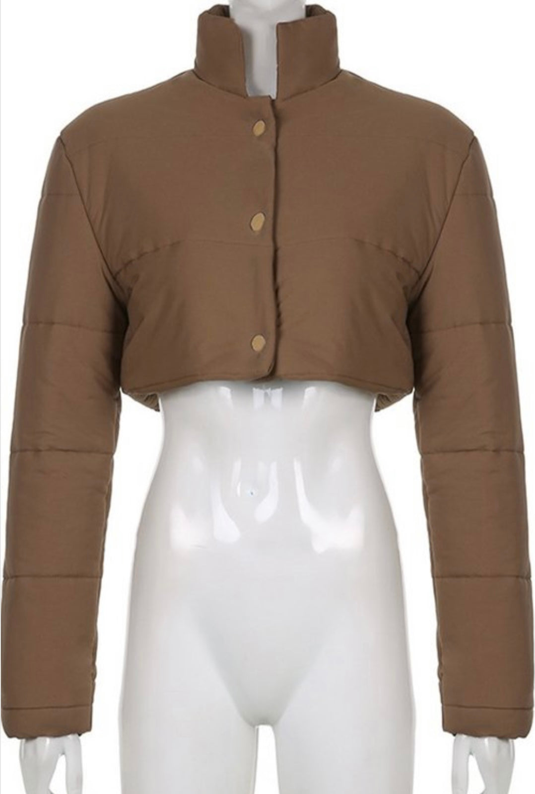 Puff Baddie Crop Jacket - Baddie Kouture Boutique