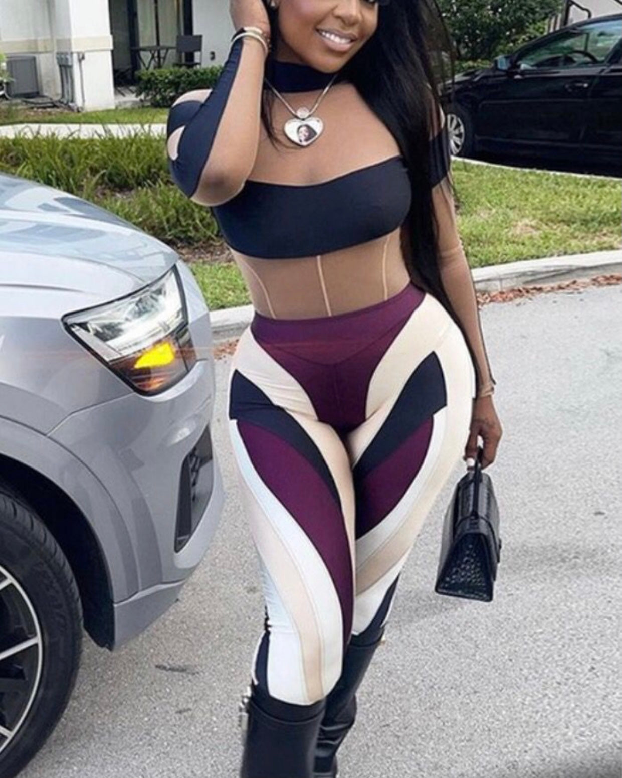 Hot Thang Mesh Baddie Bodysuit - Baddie Kouture Boutique