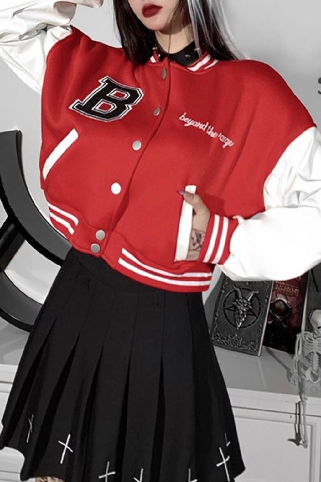 Baddie B Bomber Sweater - Baddie Kouture Boutique