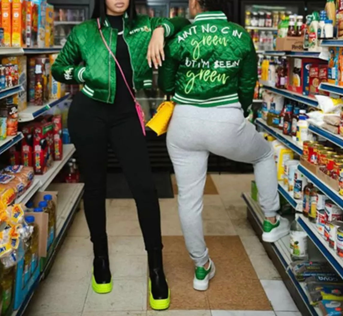 In My Bag Baddie Jacket - Baddie Kouture Boutique