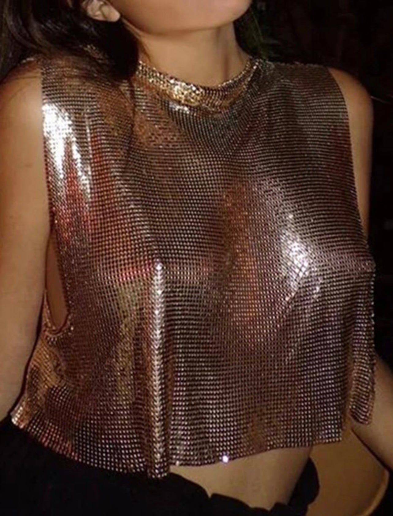 Medal Mami Sequins Baddie Shirt - Baddie Kouture Boutique