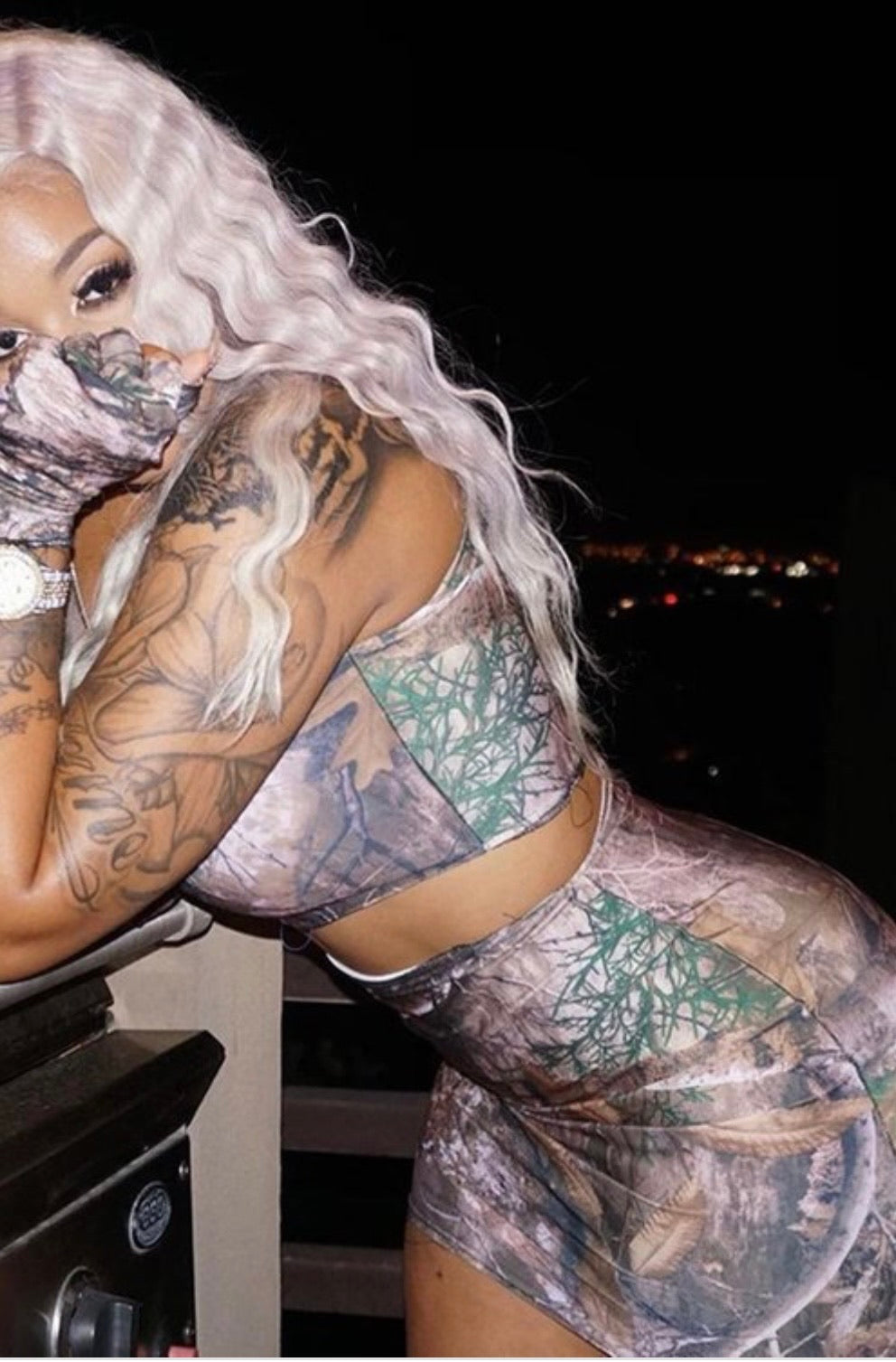 Unleashed Baddie Off Shoulder Skirt Set - Baddie Kouture Boutique