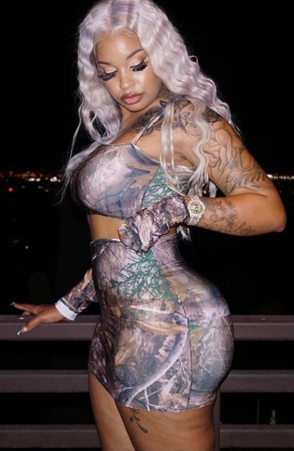 Unleashed Baddie Off Shoulder Skirt Set - Baddie Kouture Boutique