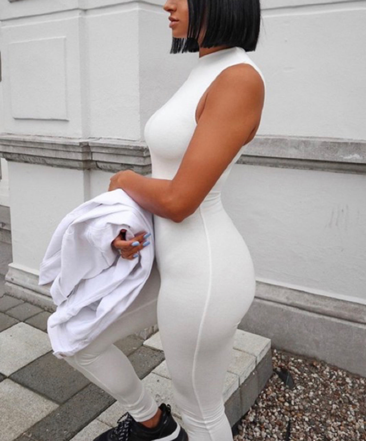 Ms. Snow Baddie Jumpsuit - Baddie Kouture Boutique