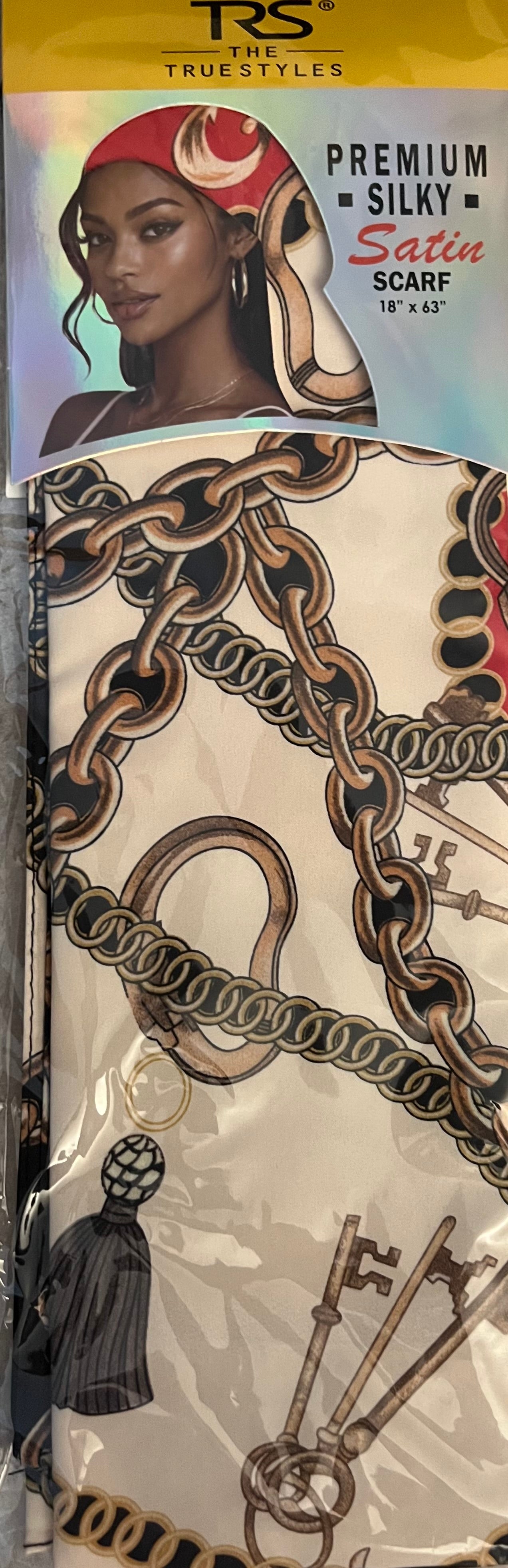 Baddie Link Satin Scarf - Baddie Kouture Boutique 