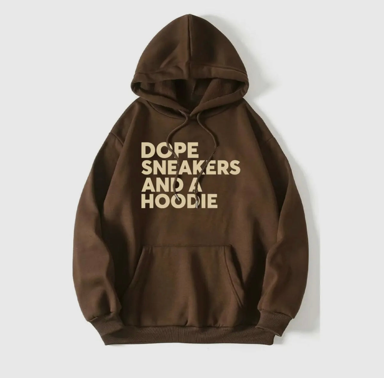 Dope Sneakers and a Hoodie Sweater