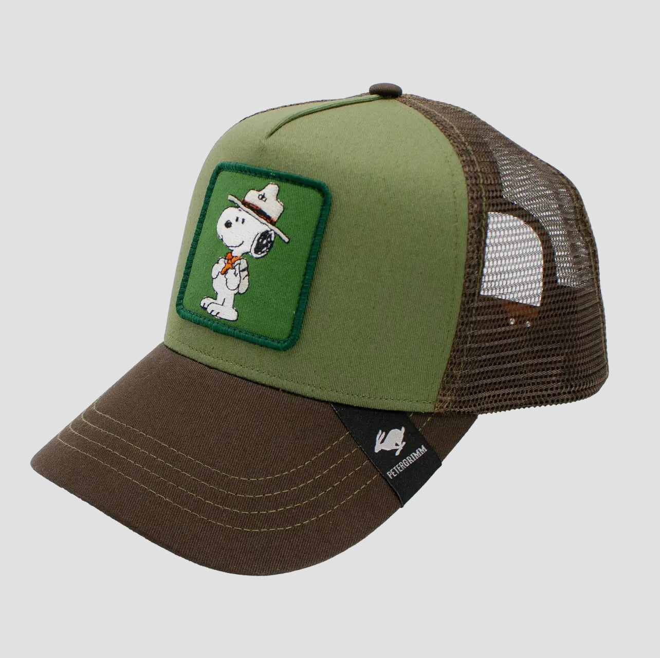 Scout Snoopy Peanuts Baddie Trucker Hat | Baddie Kouture Boutique