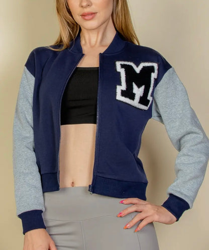 Marlene Varsity Baddie Jacket