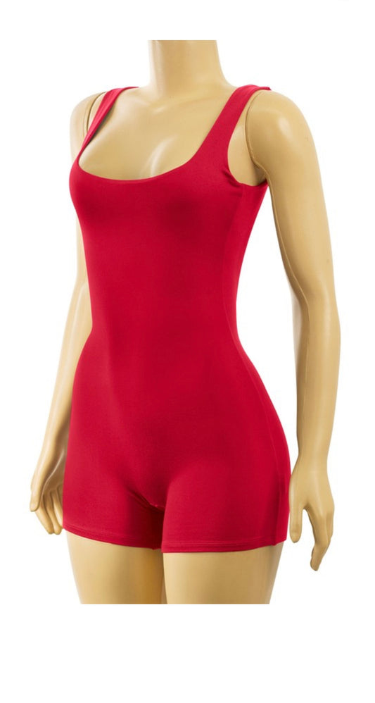 Ruby Kissed Baddie Romper