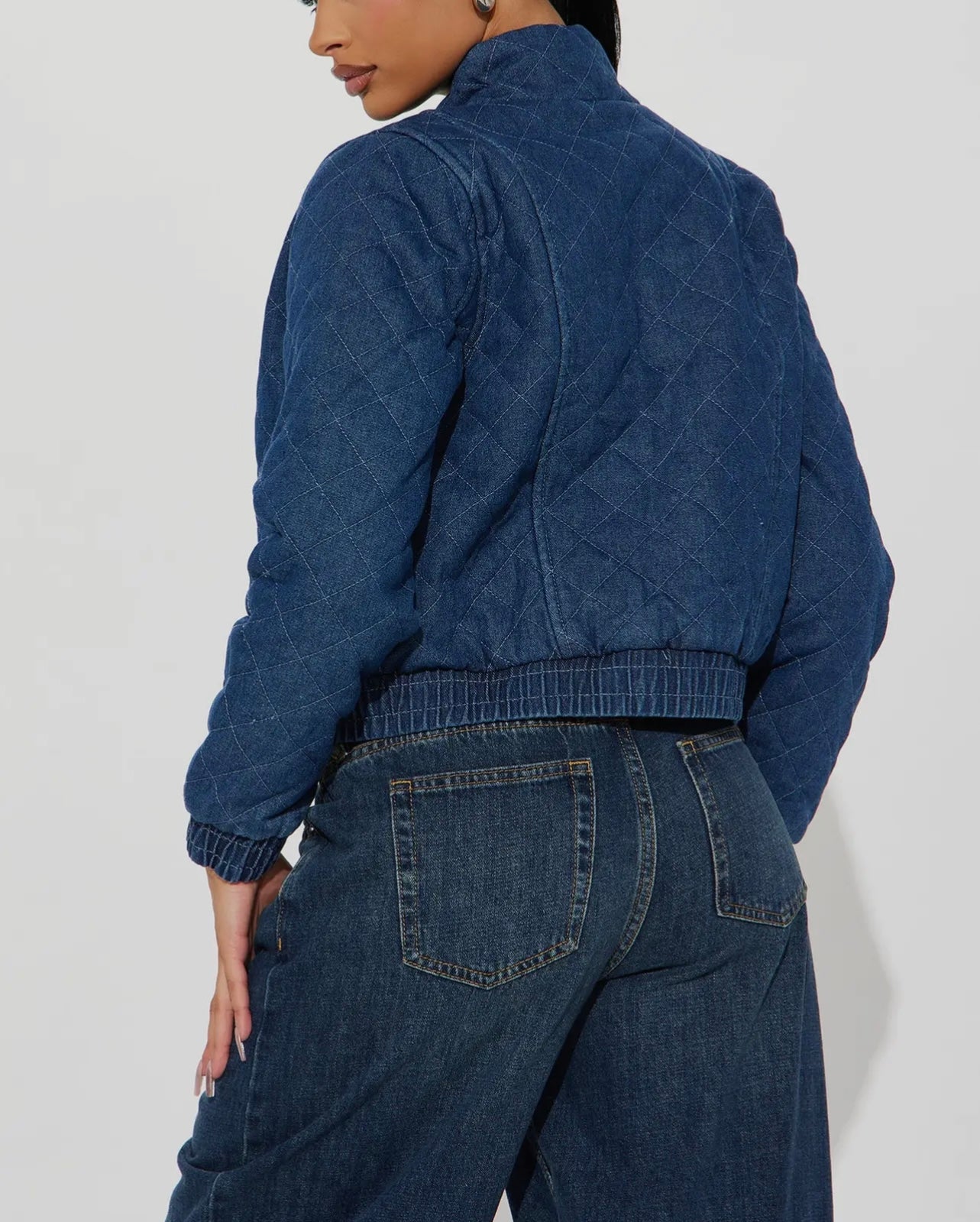 Jeana Quilted Baddie Bomber Jacket