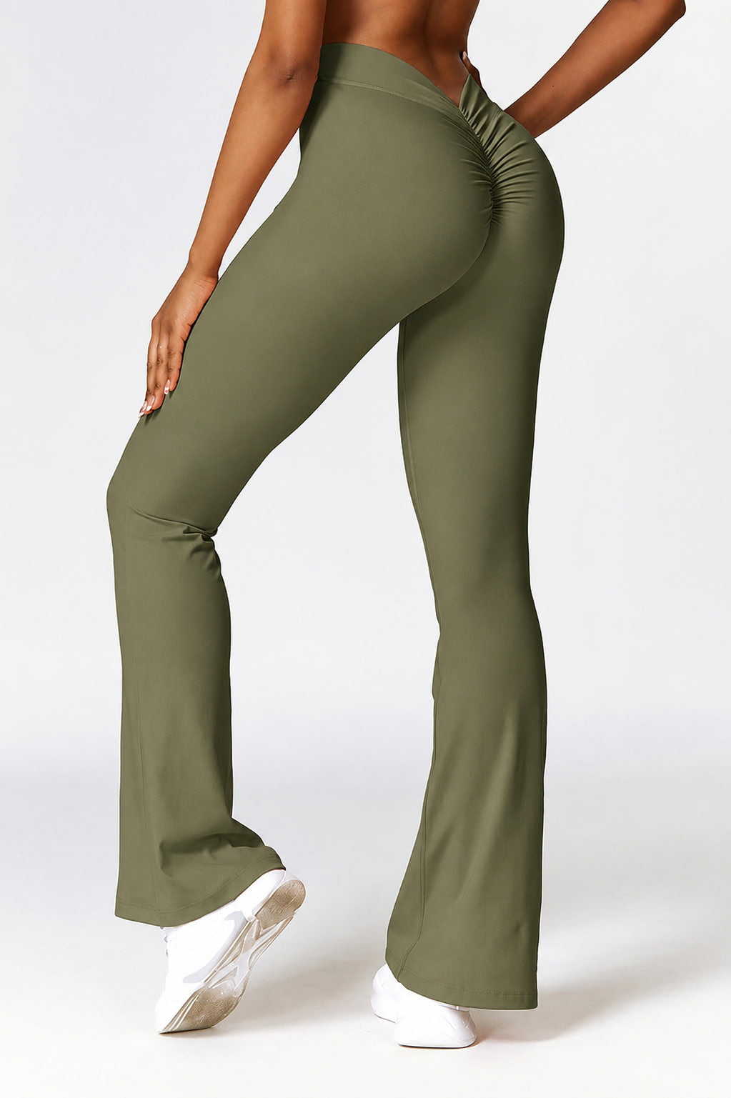 Yoga Me Please Scrunch Baddie Pants - Baddie Kouture Boutique 