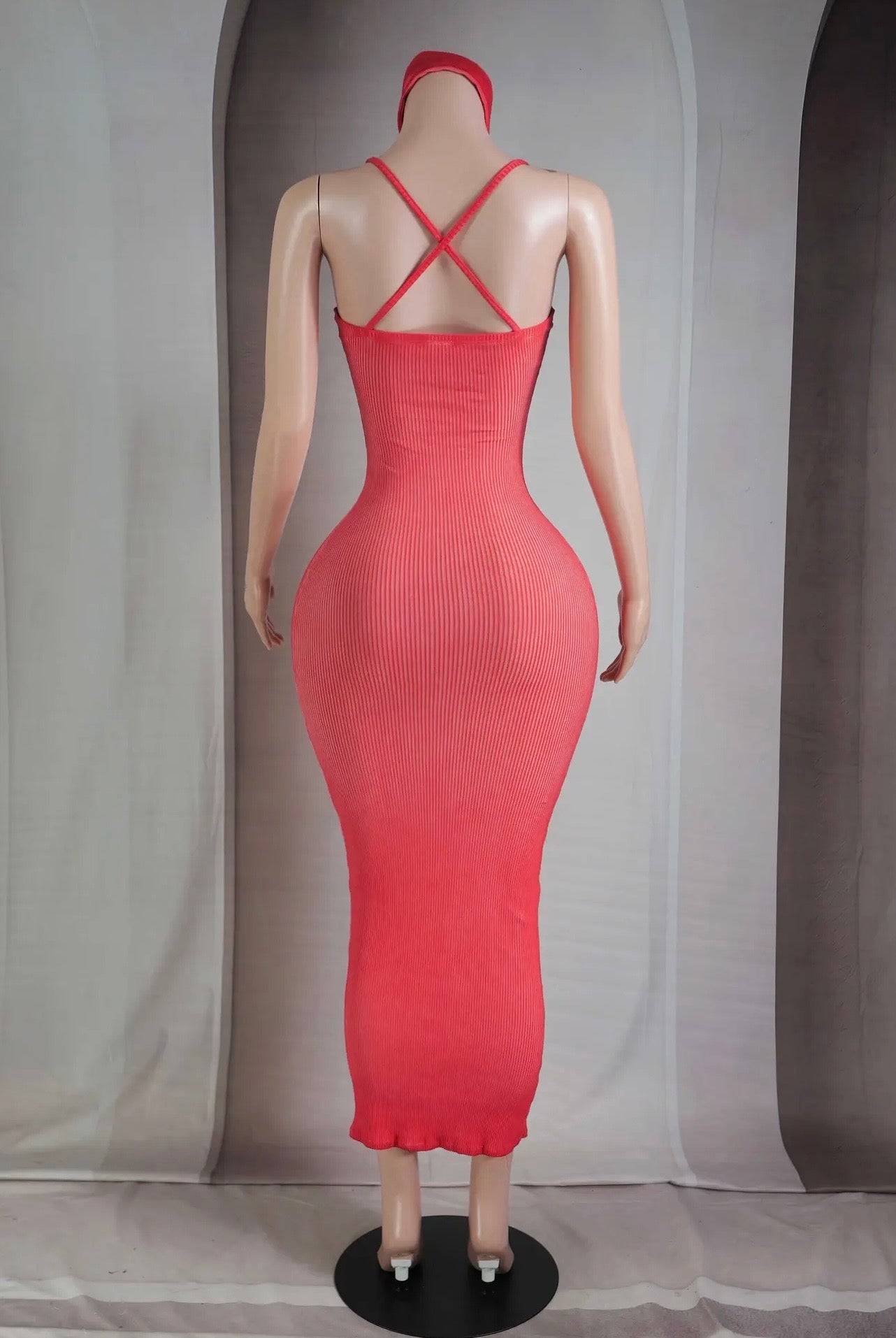 Gina Baddie Dress with headband - Baddie Kouture Boutique 